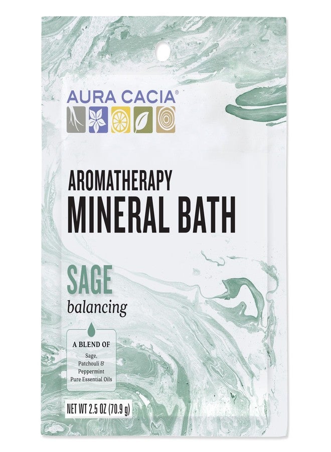 Aura Cacia Sage Mineral Bath 2.5 oz.