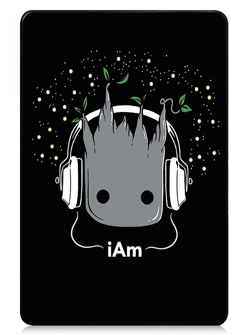 Theodor Protective Flip Case For Xiaomi Pad 7 & Xiaomi Pad 7 Pro With Trifold Stand Auto Wake Sleep Shockproof Cover - I am Groot - Image 1