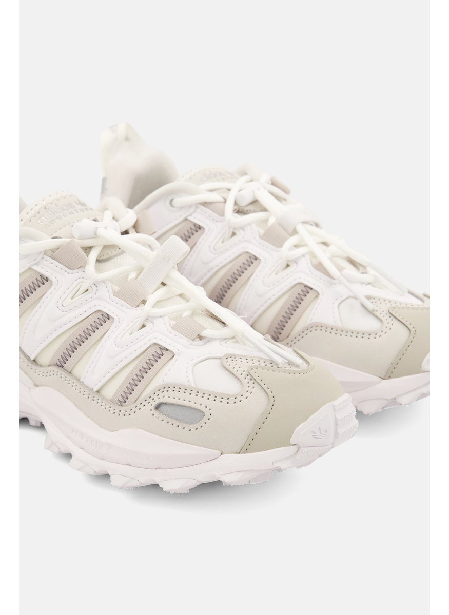 adidas Originals Kids Boy Hyper Turf Lace Up Outdoor Shoes, White  - Image 3