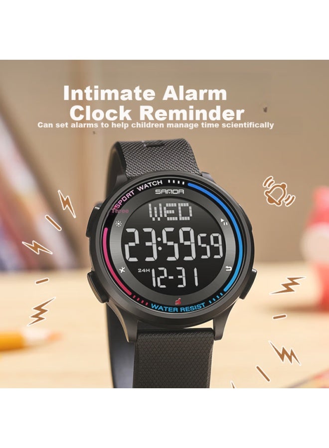 Aelvo Student Electronic Watch For Girls, Middle And High School Students, Teenagers, Sports Birthday Gift For Children Ages 14-18 - Image 3