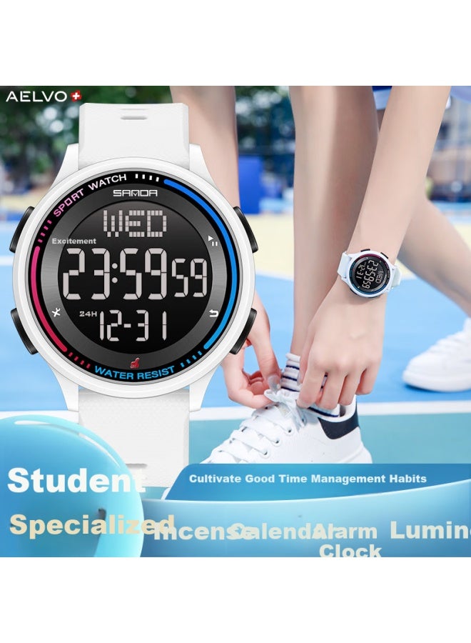 Aelvo Student Electronic Watch For Girls, Middle And High School Students, Teenagers, Sports Birthday Gift For Children Ages 14-18 - Image 1