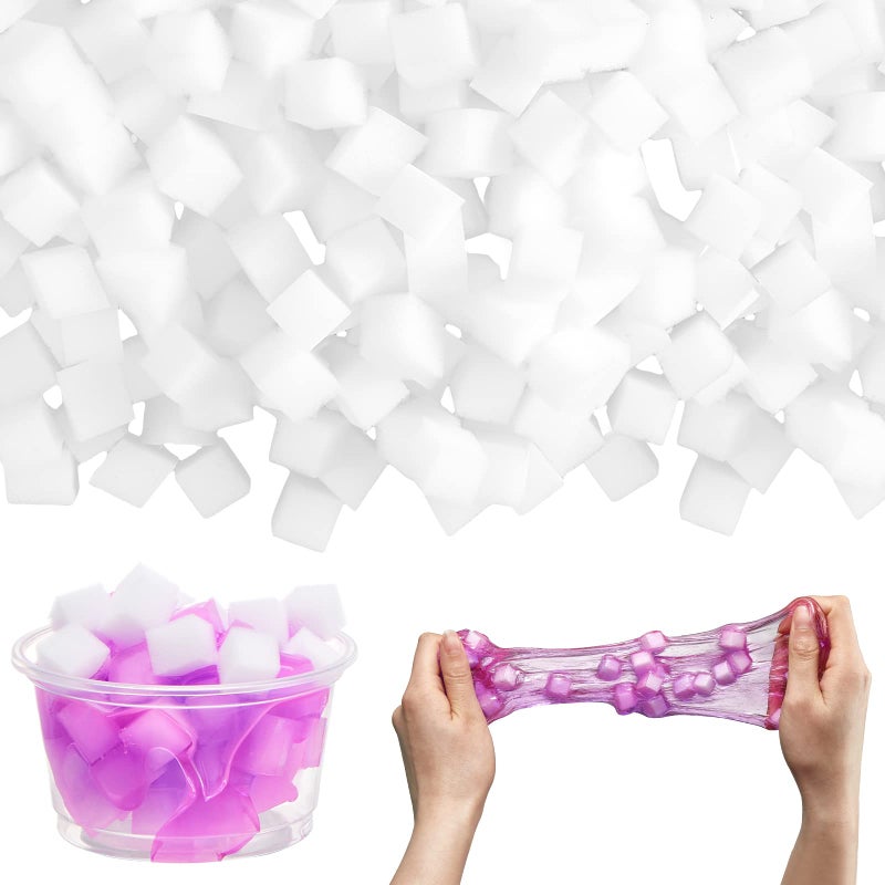 Junkin 400 Pcs Jelly Cubes Charms Accessories for Boys and Girls, DIY Art Crafts - Image 1