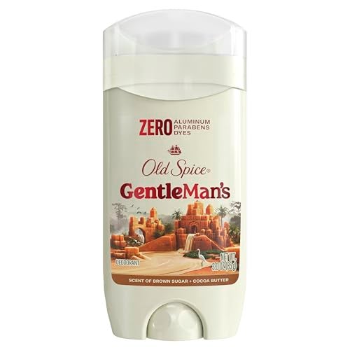 Old Spice GentleMans Aluminum Free Dry Feel Deodorant for Men 247 Lasting Freshness Gentle on Skin with Skin Conditioners Brown Sugar Cocoa Butter Scent 30 oz - Image 1