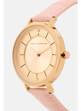 French Connection Women FCN00010A Analog Watch 34 mm, Rose Pink  - Image 4