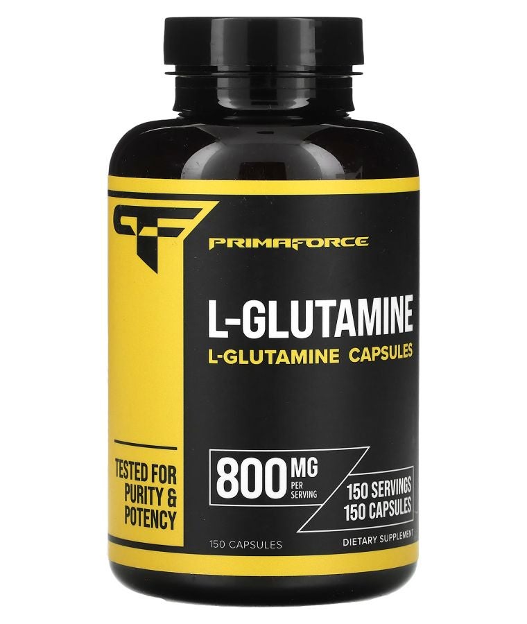 Primaforce L-Glutamine 800 mg 150 Capsules