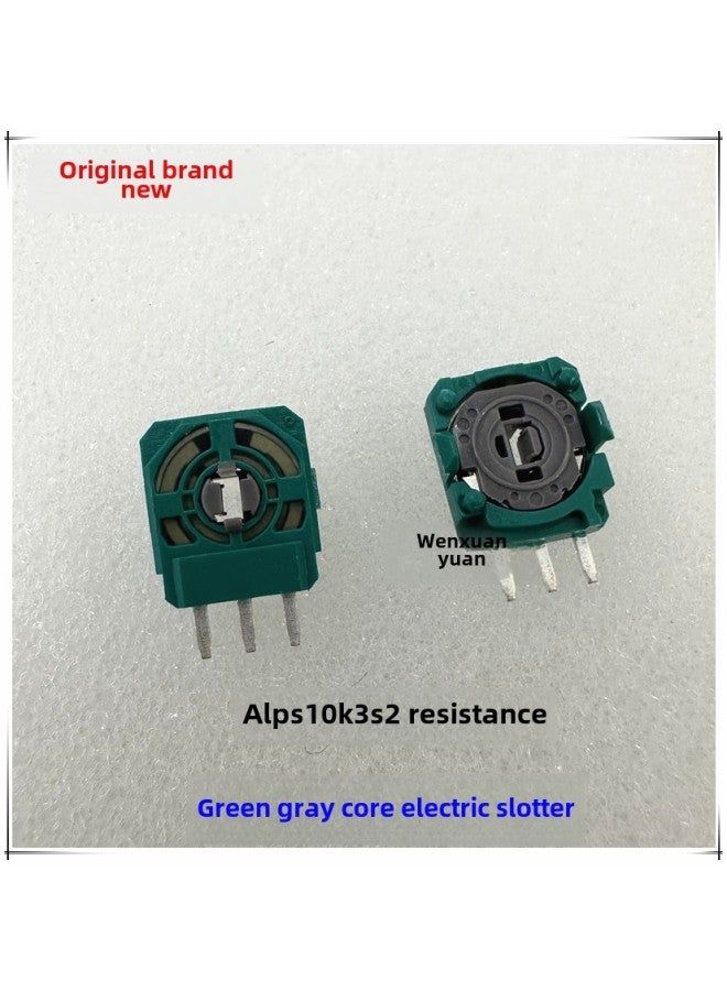 Original PS4/PS5 Rocker Potentiometer 3D Carbon Film Ps5 Handle Rocker Side Xbox One Potentiometer-Product Color:ALPS Original 10K3Ω Green Gray Core  - Image 1