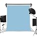 Kate 10ftÃƒâ€”12ft Solid Light Blue Backdrop Portrait Photography Background for Photography Studio Children and - Image 2