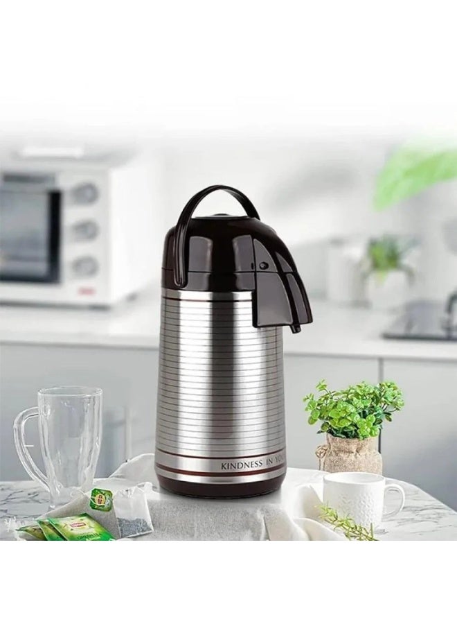 باصرة حافظة شاي وقهوة استيل باصرة بسعه 3.5 لتر - Image 2