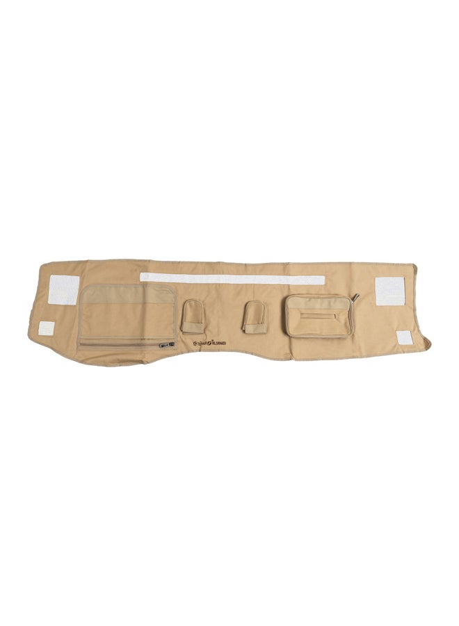 AL SANIDI Car cabin cover Dashboard cover Sulfur Yellow Land Cruiser 2008 - Image 1