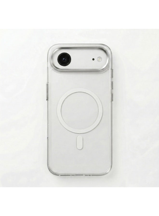 FIFTH ELEMENT CRYSTA Anti-Yellowing MagSafe Clear Case for iPhone 17 Air, Slim Shockproof Design with Raised Screen & Camera Edges – Transparent - Image 3