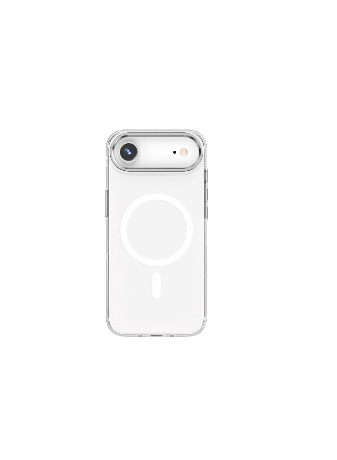 FIFTH ELEMENT CRYSTA Anti-Yellowing MagSafe Clear Case for iPhone 17 Air, Slim Shockproof Design with Raised Screen & Camera Edges – Transparent - Image 1