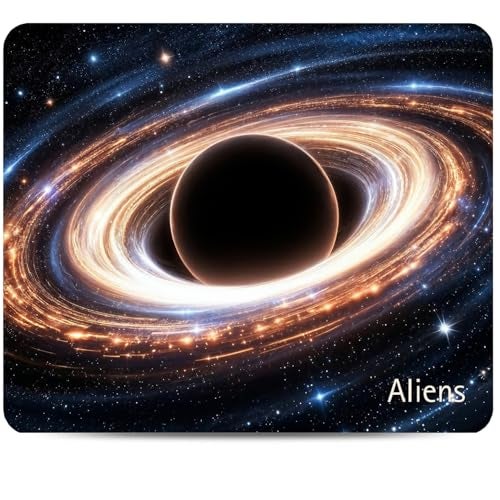 Aliens Mouse Pad for Computer, Laptop, Smooth Premium Cloth Surface, Non-Slip Rubber Base, Speed and Precision Operation Compatible with Laser and Optical Mouse, Gaming, Office, Home 230x190mm (SP-12) - Image 1