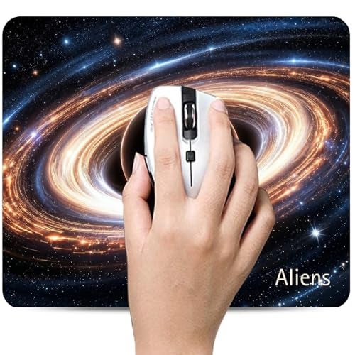 Aliens Mouse Pad for Computer, Laptop, Smooth Premium Cloth Surface, Non-Slip Rubber Base, Speed and Precision Operation Compatible with Laser and Optical Mouse, Gaming, Office, Home 230x190mm (SP-12) - Image 4