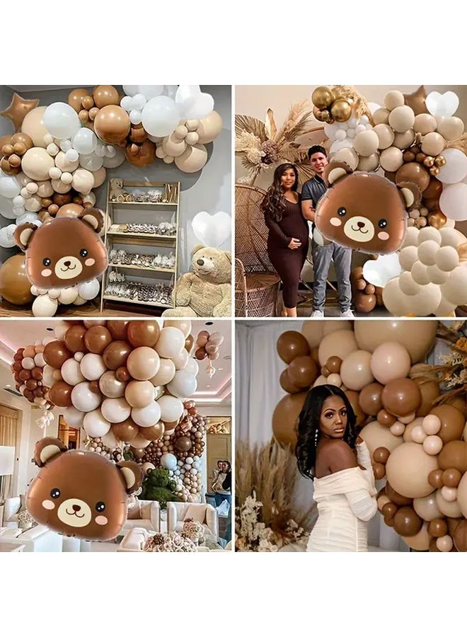 عيد ميلاد أول، ذكرى أولى، زينة حفلات التخرج، بالونات مستديرة من رقائق الألومنيوم ولافتة عيد ميلاد سعيد، مجموعة 80 قطعة، ألوان مختلطة، طقم احتفال عالمي، يُستخدم بدون كهرباء مع شريط لاصق، للأولاد والبنات، زينة الهالوين، زينة عيد الميلاد. - Image 2