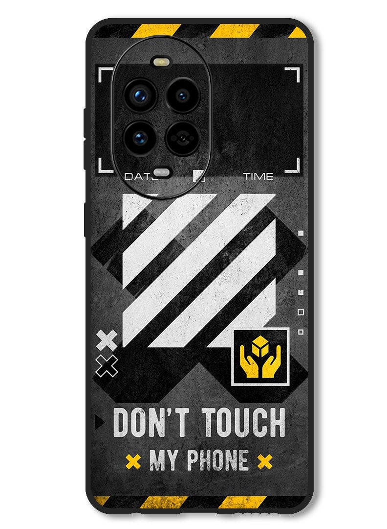 Theodor Case Compatible with Huawei Nova 13 Pro Protection Shockproof Bumper Cover Dont Touch My Phone 1 - Image 1