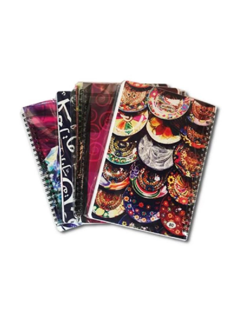 Roco 80-Sheets High Quality Soft Bound Cover A5 Spiral Notebook Assorted Color RQ-11233 - Image 2