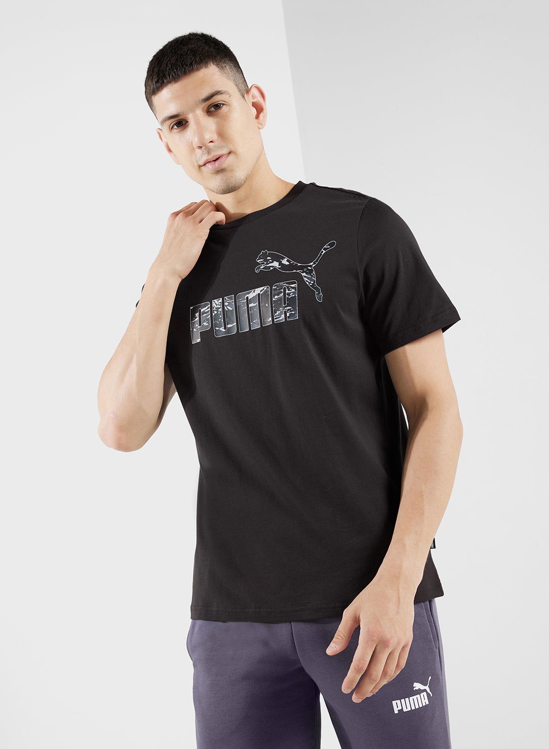 Adidas Essential AOP T-Shirt for Men | Best Price Kuwait