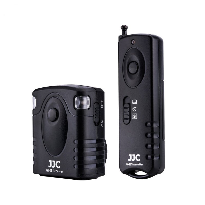 JJC Radio Wireless Remote Control Shutter Release for Canon EOS Rebel T7 T6 T5 EOS R50V R6 Mark III II R7 R8 R10 R100 RP R T8i T7i T6i T6s T5i T4i SL3 SL2 2000D 70D 77D 80D 90D M5 M6 Mark II & More - Image 1