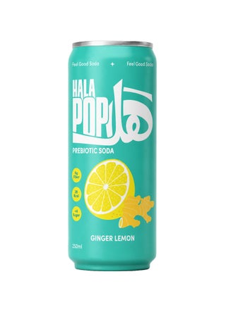 Ginger Lemon Prebiotic Soda