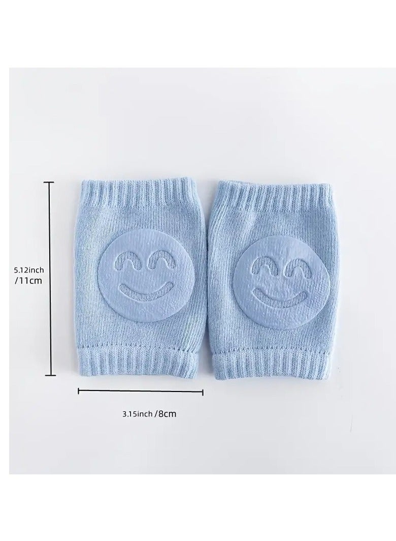 Little tots Baby Crawling Knee Pads, 5 Pairs Baby Crawling Anti-Slip Knee Pads, Unisex Baby Toddlers Kneepads Protectors, Toddlers Leg Warmers Assorted - Image 3