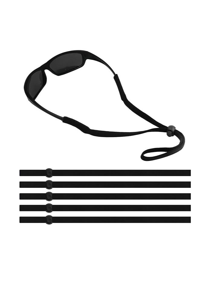 Oasisgalore 5 PCS Sunglasses Strap Eyeglass Holder Strap Glasses Cord Lanyard Rope Eyewear Retainer for Men Women Kids - Image 1