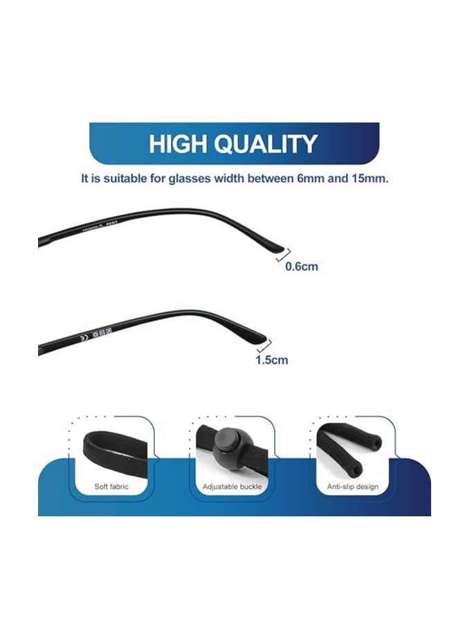 Oasisgalore 5 PCS Sunglasses Strap Eyeglass Holder Strap Glasses Cord Lanyard Rope Eyewear Retainer for Men Women Kids - Image 3