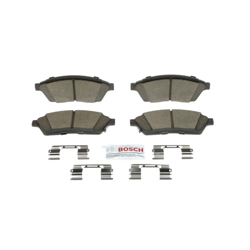 BOSCH BC1422 QuietCast Premium Ceramic Disc Brake Pad Set - Compatible With Select Cadillac SRX; Saab 9-4X; FRONT - Image 1