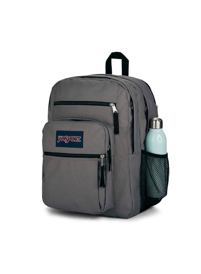 JANSPORT Big Student Zipper Closure Adjustable Shoulder Strap Backpack Graphite Grey 43.5 x 32.5 x 19 cm EK0A5BAHN601 - Image 3