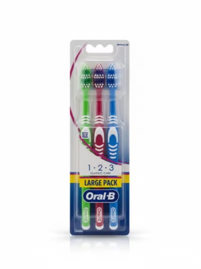 Oral-B 1.2.3 Classic Manual Brush