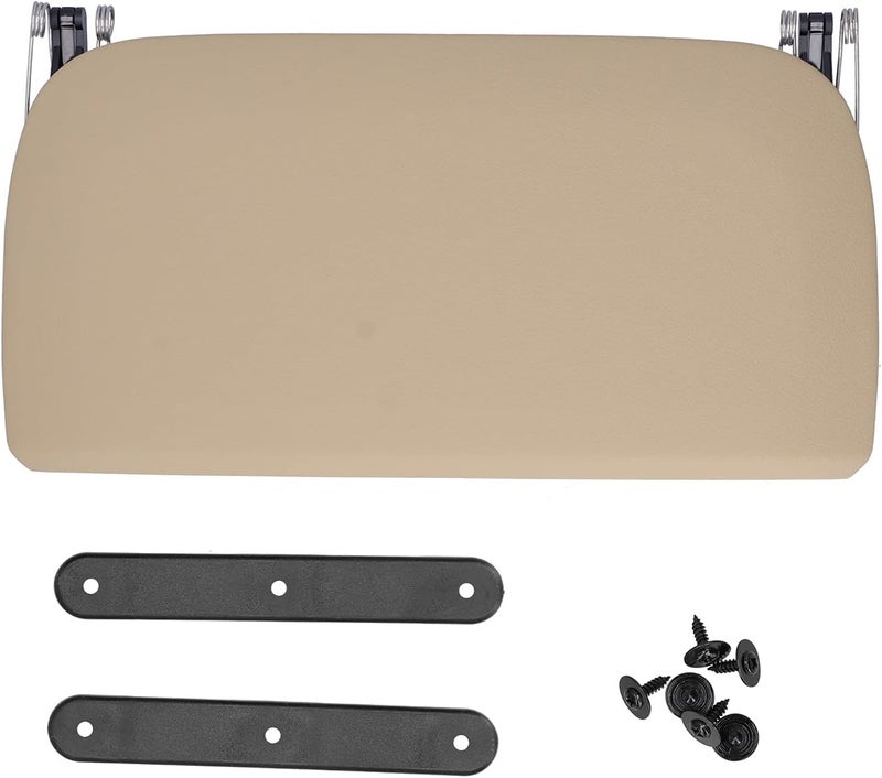 klarako Seat Back Panel Trim Cover Artificial Leather Accessory Fit for 5 7 Series F07 F10 F11 F18 F01(Beige) - Image 1