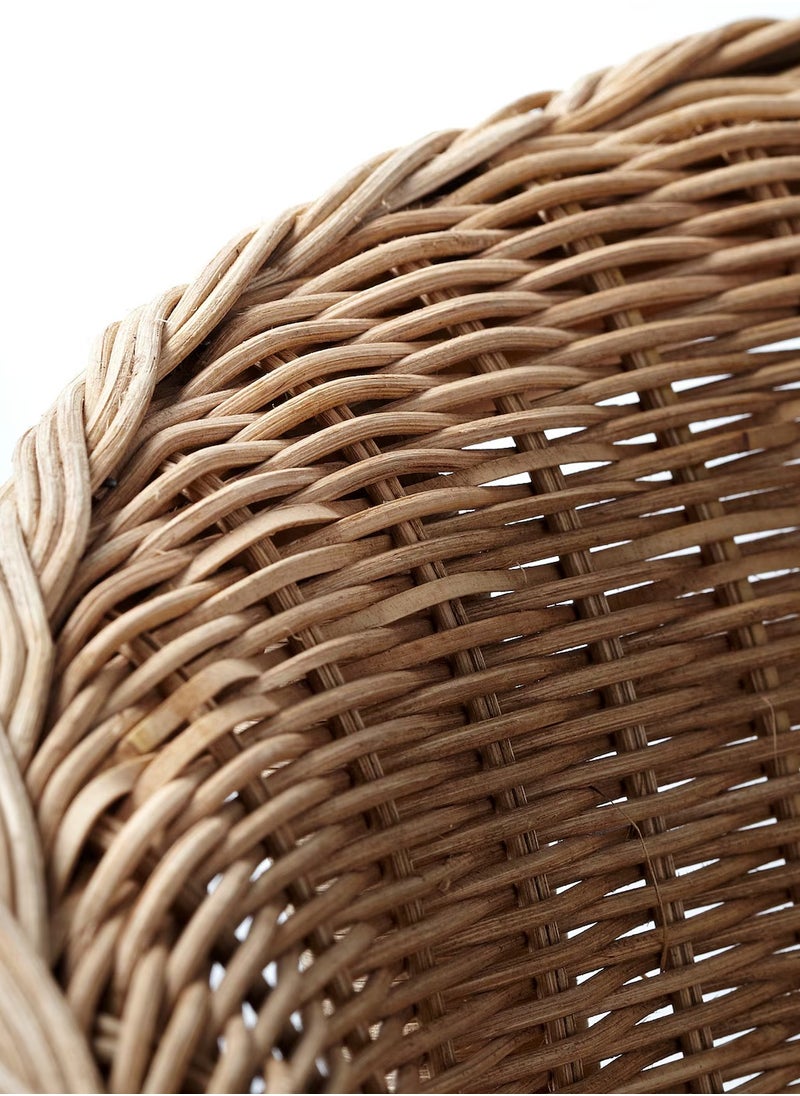 Zaboon - Armchair with cushion, rattan/Norna natural - Image 1
