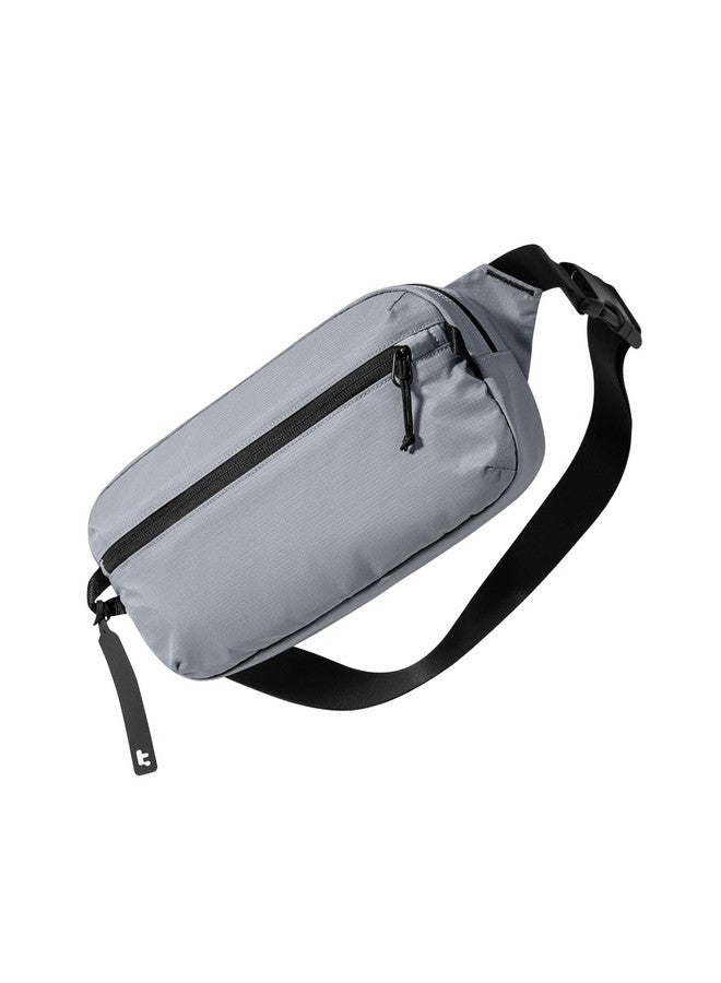 tomtoc 3.5L Sling Bag with RFID Blocking, Crossbody Bag Chest Shoulder Pack for Men and Women, Water-resistant Lightweight Casual Waist Fanny Pack for Travel/Daily Use - Image 1