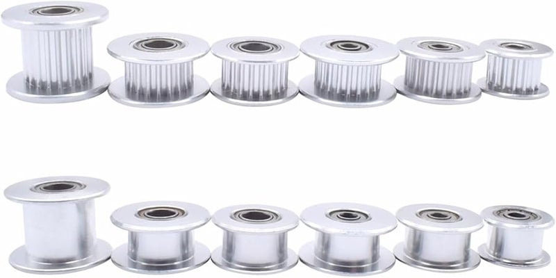 16T Timing Pulley 3mm Bore 6mm Width Aluminium Gear For 3D Printer Reprap - Image 1