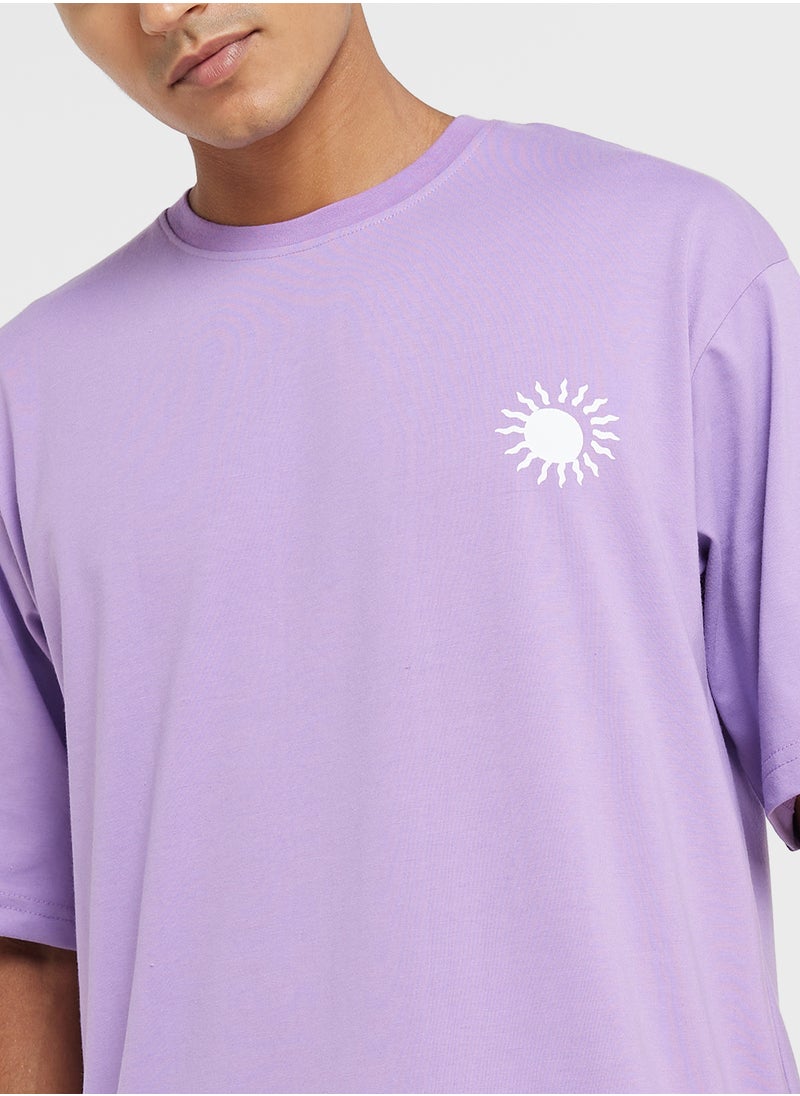Seventy Five Oversized Graphic Tee  - Image 3