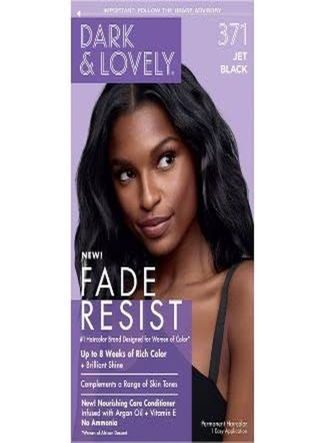 SOFT SHEEN Dark & Lovely Hair Color Jet Black 1Kit (Pack of 2) - Image 2