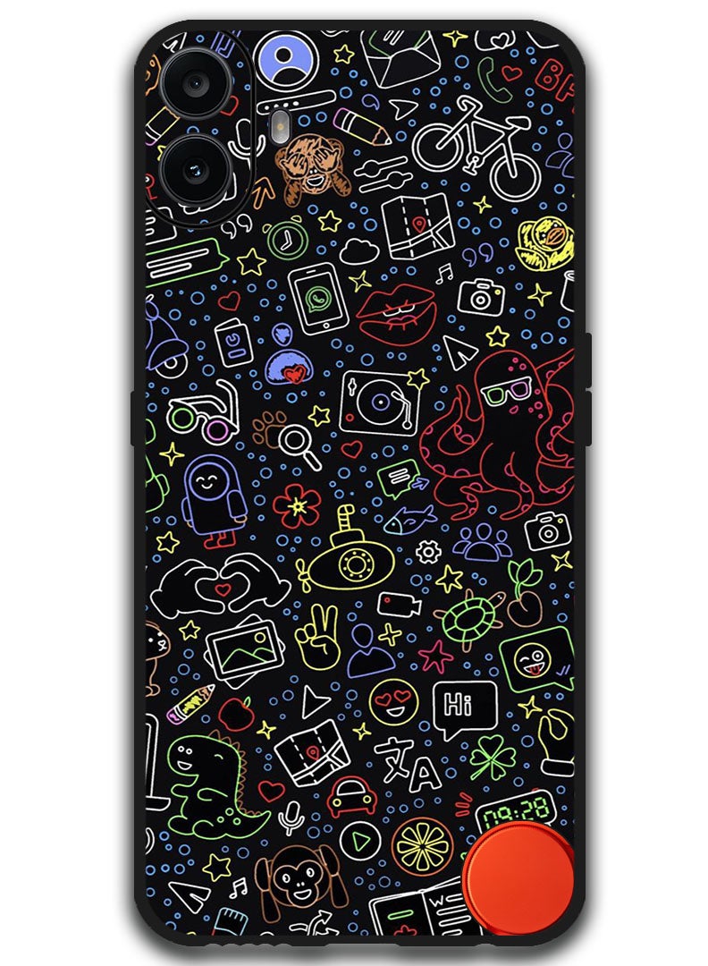 Theodor Protective Case Anti Scratch Shock Proof Bumper Cover For Nothing CMF Phone 1 Random things - Image 1