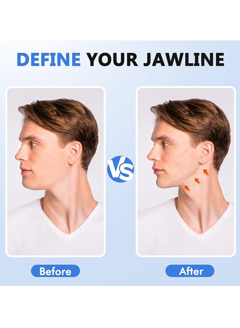 Generic 2PCS Jaw Exerciser Ball Face Slimmer Silicone Jawline Exerciser Facial Muscle Strengthening Jaw Trainer Face Exerciser for Unisex  - Image 3