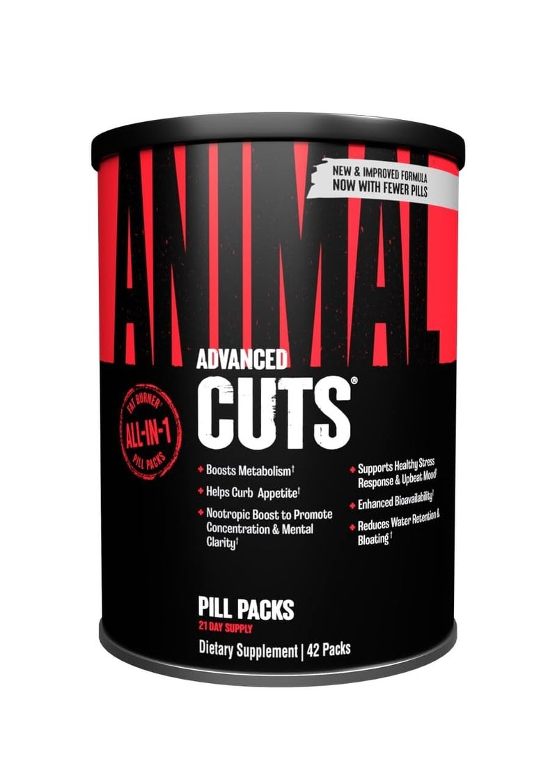 Animal Cuts All-in-one Complete Fat Burner Supplement with Thermogenic and Metabolism Support 42 Packs - pzsku/Z9EBBC98431F9DBC93836Z/45/_/1723148471/d95ff083-dc0c-4b28-bc49-8fa8dfcb4b4e