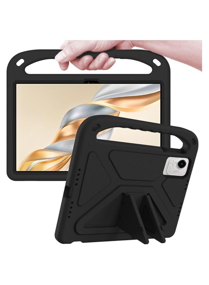 VKL Kids Case Compatible with Honor Pad X9a 11.5 inch 2025 Released,Lightweight EVA Kid Friendly Shockproof Protective Handle Stand Heavy Duty Cover (Black) - Image 3