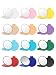 Getinbulk Compact Mirror Bulk, Round Makeup Mirror for Purse, Set of 36 (12 Colors) - Image 2