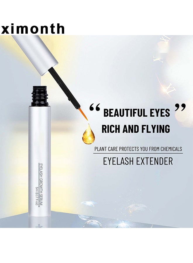 ximonth Advanced Eyelash Growth Serum 5ml, Eyelash Enhancing Serum, Appearance of Longer and Thicker Eyelashes, Enhances and Protect Against Breakage, Improving Flexibility - Image 4