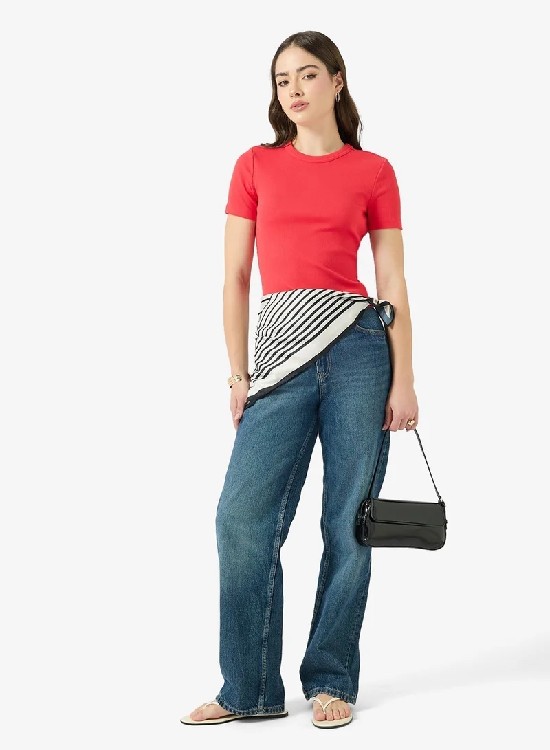 ONLY Onlval Life Short Sleeve O-Neck Top