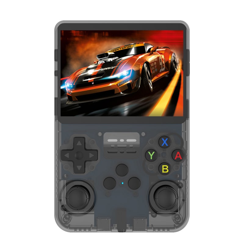 Handheld Gaming Console: 128GB Grey, Dual Control Stick Design - Upgraded L/R Buttons, RK3326 Chip for Smooth Lag-Free Gameplay, 3.5-Inch 640*480 HD Screen, 2500mAh Polymer Battery for Long Uninterrup - Image 1