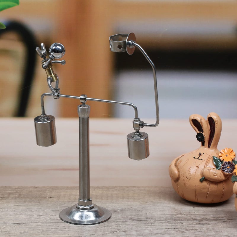 Sunnytech Play Basketball Balancing Kinetic Art Physics Toy - Decompressive Science Psychology Home Office Desk Decor WJ267 - Image 4