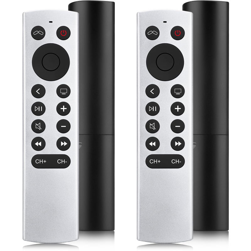 LOUTOC (2 Pack) Replacement Remote for Apple-TV-Remote-Control 4K/HD (NOT Siri & NO Voice) - Image 1