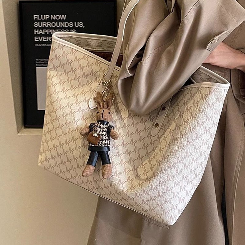 Large-Capacity Bag For Women Satchel Tote Bag For Work And Commuting Shoulder Bag For Going Out Mommy Bag - Image 4