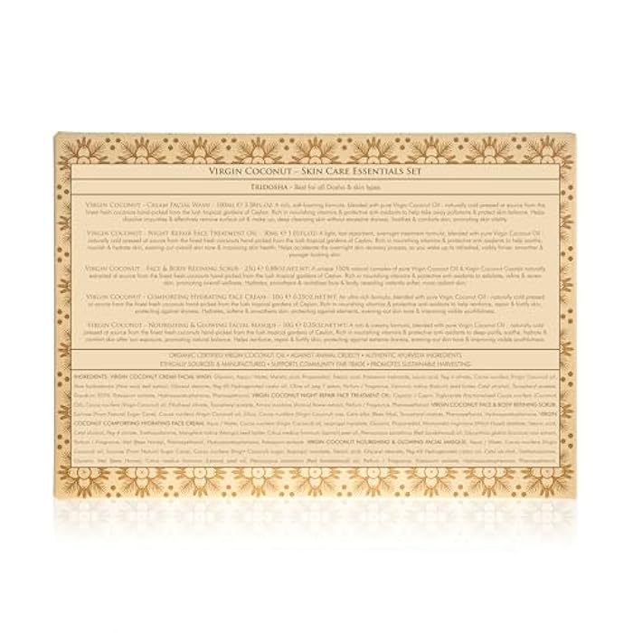 Spa Ceylon Virgin Coconut Skin Care Essentials Set | 100% virgin coconut | Face care | Gift set | all types skin | Seasonal Gifting - Image 3