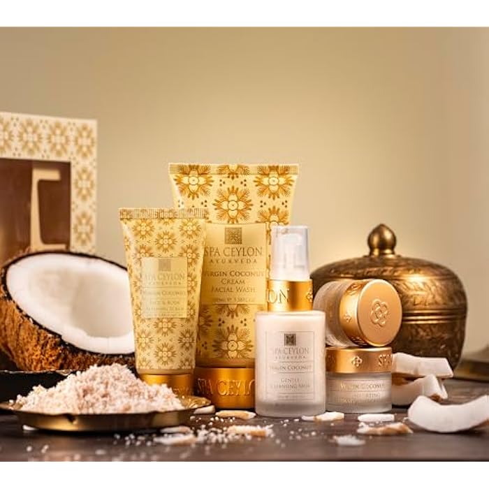 Spa Ceylon Virgin Coconut Skin Care Essentials Set | 100% virgin coconut | Face care | Gift set | all types skin | Seasonal Gifting - Image 4