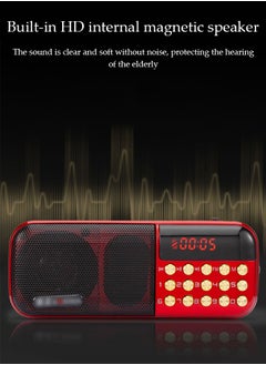 DUNISO Digital Radio, Portable Radio, Digital Jukebox, Supports TF Card, Rechargeable And Battery Powered，Suitable For Elderly And Household Use,120*46*33mm  - Image 3
