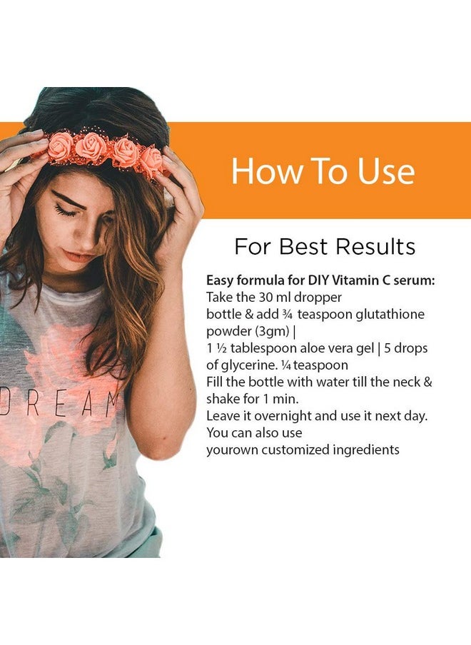 Hollywood Secrets Maximum Strength Reduced L-Glutathione Powder Skin 50 Gm  - Image 4